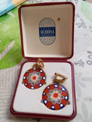Pendientes Antica Murrina Veneziana Multicolor