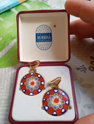 Pendientes Antica Murrina Veneziana Multicolor