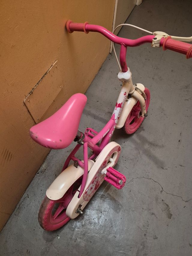 Bicicleta infantil rosa