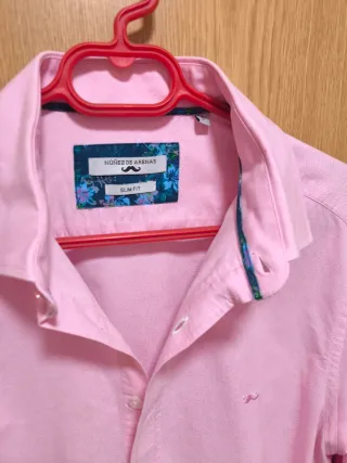 Camisa Nuñez de Arenas rosa Talla XL Slim fit