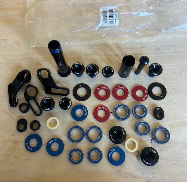 Kit tornillería y rodamientos bicicleta para Scott