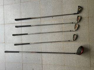 5 palos de golf