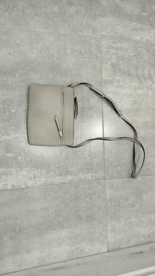 Bolso bandolera beige