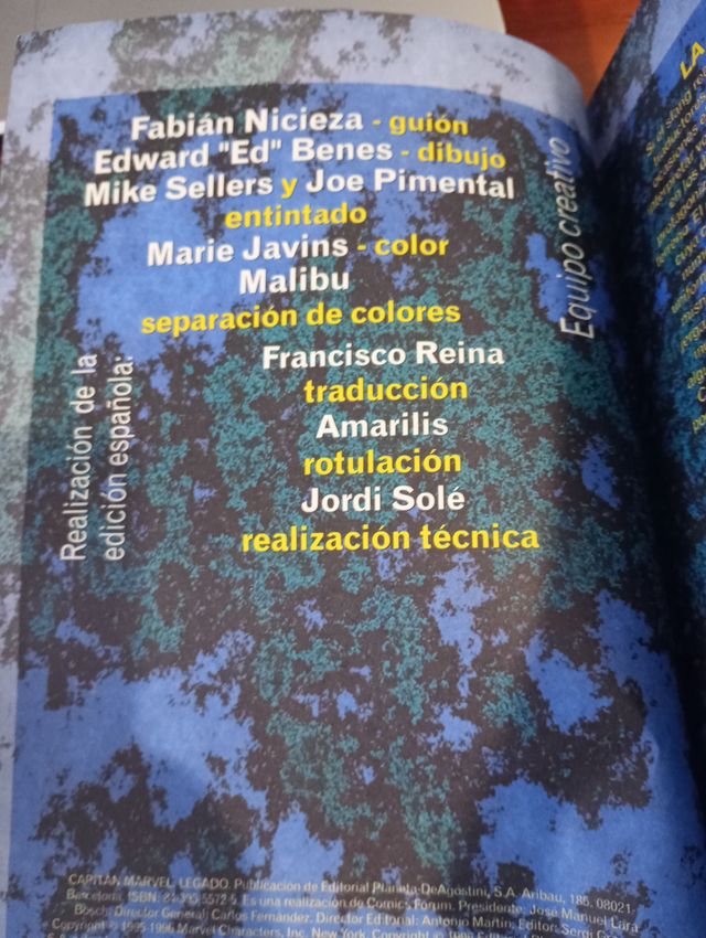 3 comics capitan Marvel