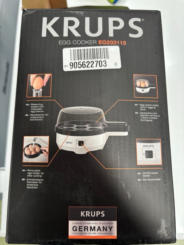 Krups EG233115 chaleira para ovos