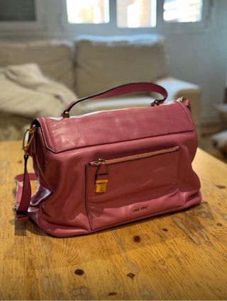 Bolso Miu Miu Rosa Piel