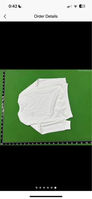 Sudadera Nike Blanca Talla M