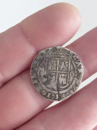 Moneda 1 Real México Juana y Carlos