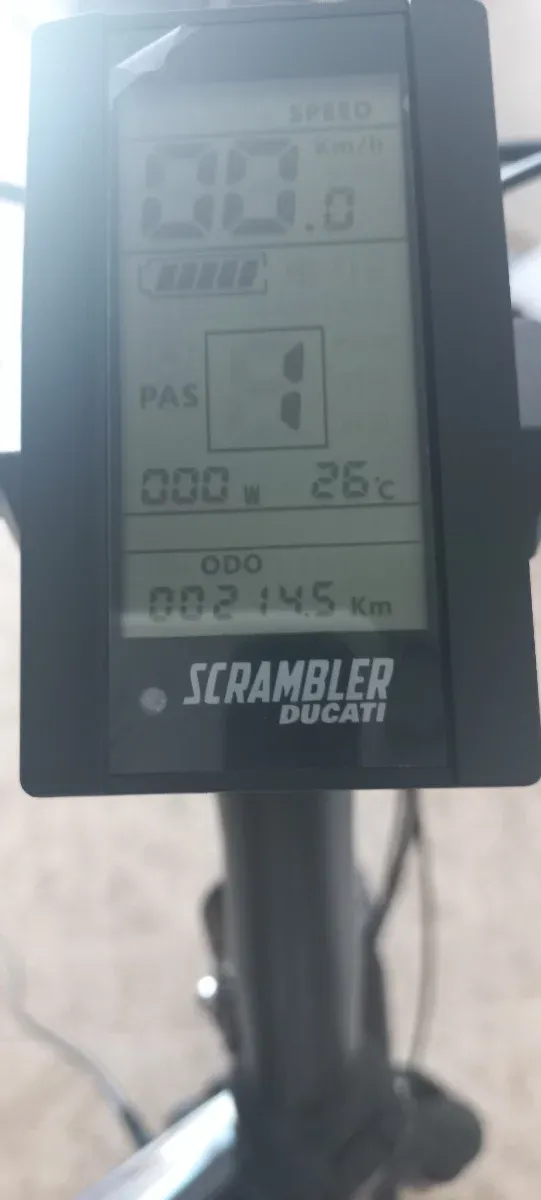 Bicicleta Eléctrica Ducati Scrambler