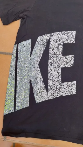 NIKE Camiseta Negra Talla S