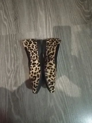 Manoletinas Clarks Animal Print