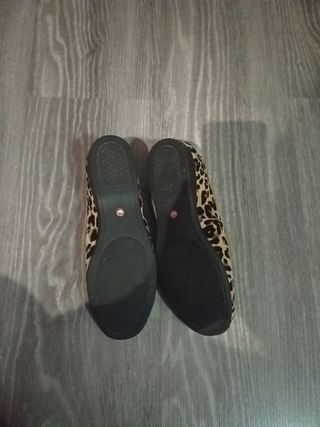 Manoletinas Clarks Animal Print