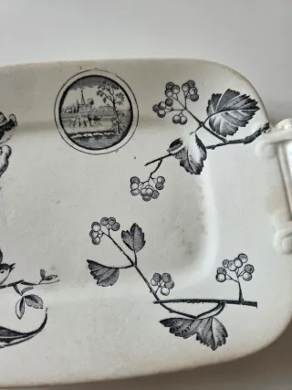 Bandeja cerámica vintage