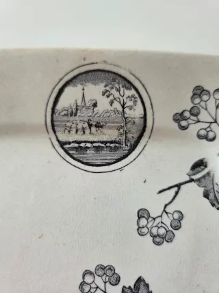 Bandeja cerámica vintage
