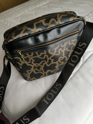 Bolso Tous Negro y Beige