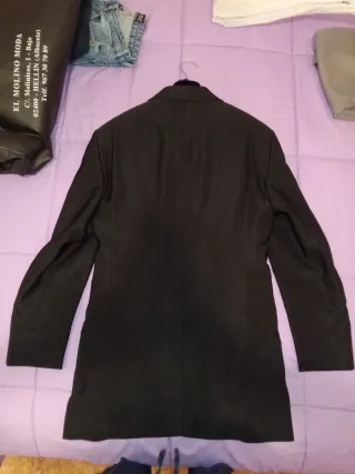 Traje de novio negro/marrón
Traje compl.con zapato