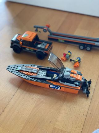 Lego City 60085 Camión y Lancha