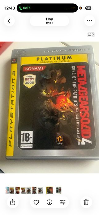 Metal Gear Solid 4 PS3 Platinum