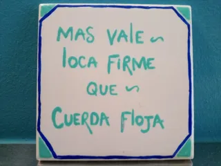 Azulejo pintado a mano Life is more delicious at s