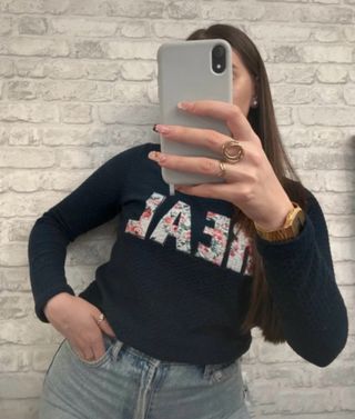 Jersey Stradivarius floral