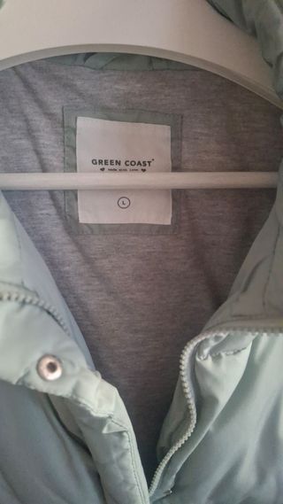 Abrigo anorak Green Coast Mujer Talla L En buen es
