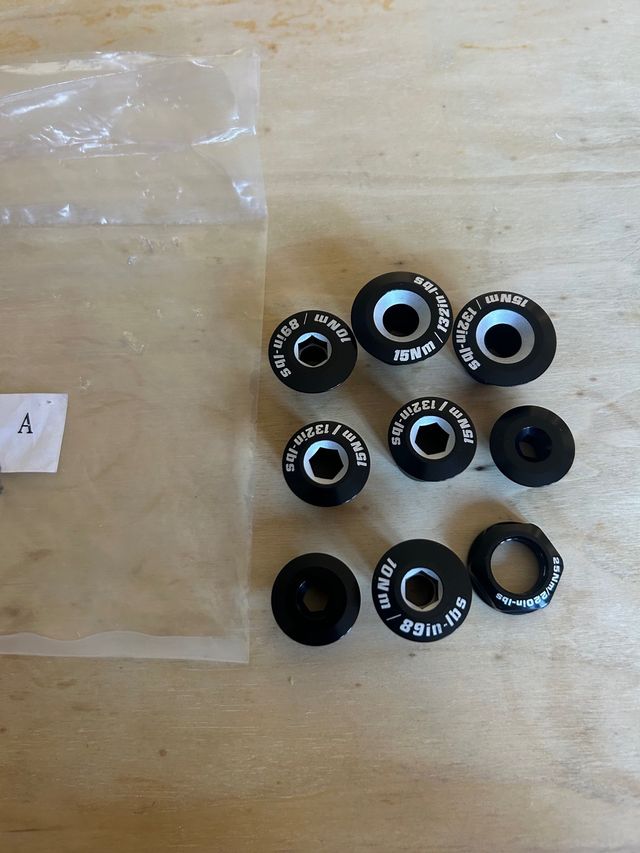 Tornillería Triángulo Amortiguación Bicicleta