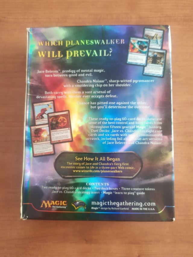 Magic The Gathering Duel Decks Jace vs Chandra