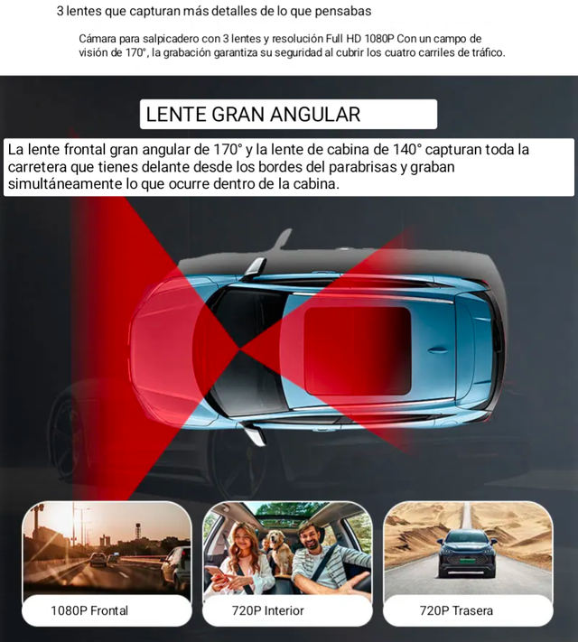 Cámara Coche Full HD