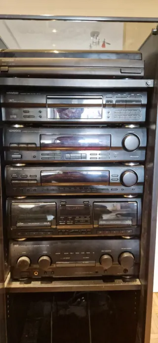 Sistema Hi-Fi Kenwood Vintage