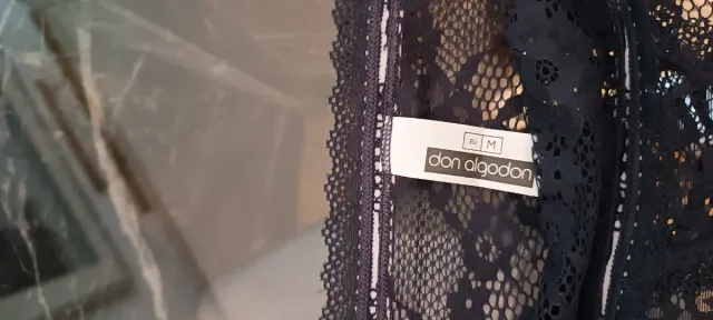 Bragas encaje azul marino Don Algodón nuevas