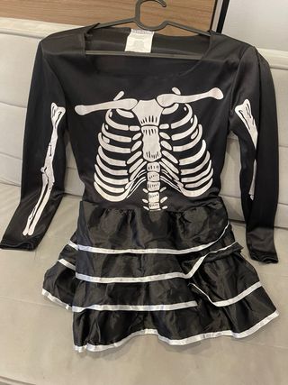 Disfraz Esqueleto Talla S