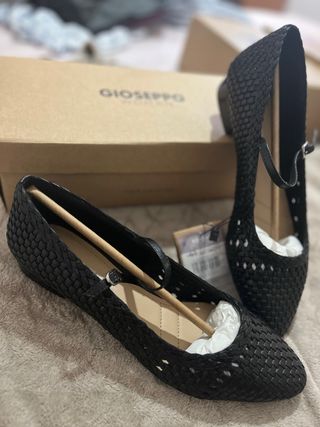 Bailarinas Gioseppo Mujer Talla 41 Negras