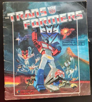 Álbum Cromos Transformers Panini 99% Completo