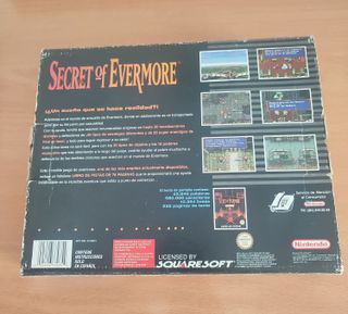 Secret Of Evermore - Super Nintendo - PAL España 