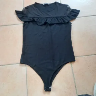 Body con volantini e tulle ragazza 14+o donna XS