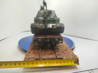 Maqueta tren militar alemán