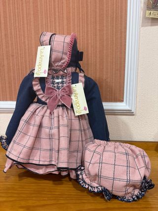 Vestido y braguita La Amapola T.24m