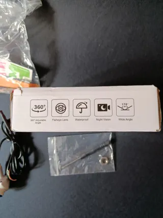 Cámara Trasera AHD P31 Blanca 1080P