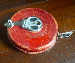 Cinta métrica "Rabone Chesterman" 50 pies UK 60´s