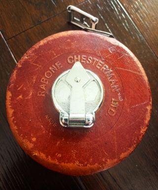 Cinta métrica "Rabone Chesterman" 50 pies UK 60´s