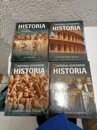 16 Libros,del 1-16, National Geographic Historia