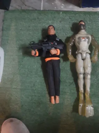 Lote de 3 figuras de acción