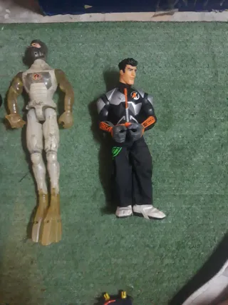 Lote de 3 figuras de acción