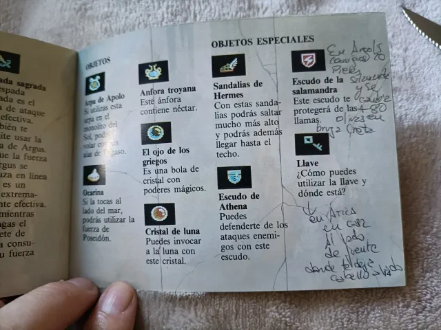 The Battle of Olympus NES - Spanish Version