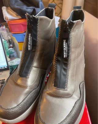Botines Bronce Talla 40