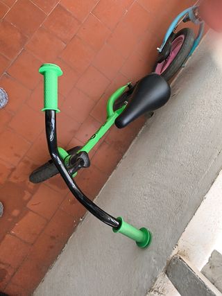 Bici infantil sin pedales 25 euros cada una
