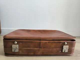 Maletas vintage marrones