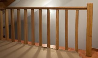 Barandilla de madera