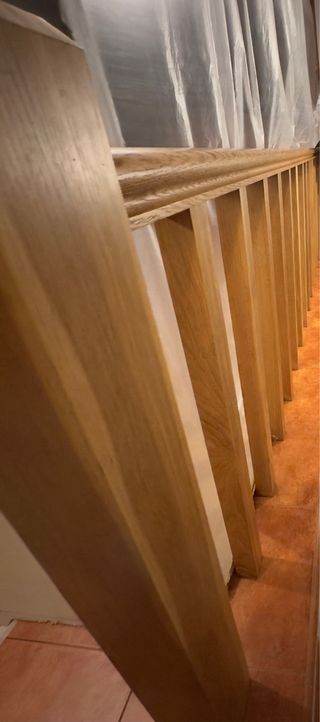 Barandilla de madera