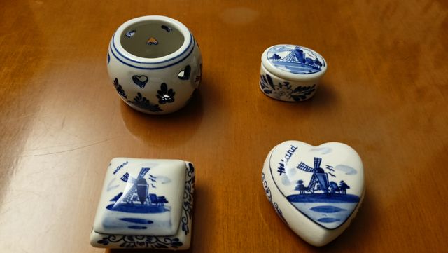 Conjunto 4 Cajas Delf Holanda